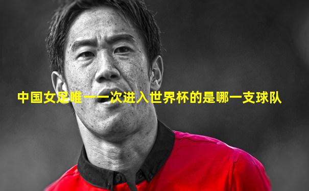 中国女足唯一一次进入世界杯的是哪一支球队