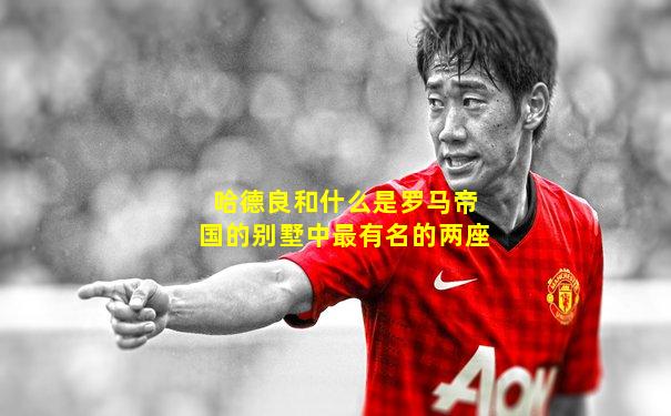 哈德良和什么是罗马帝国的别墅中最有名的两座