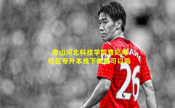 唐山河北科技学院曹妃甸校区专升本线下缴费可以吗